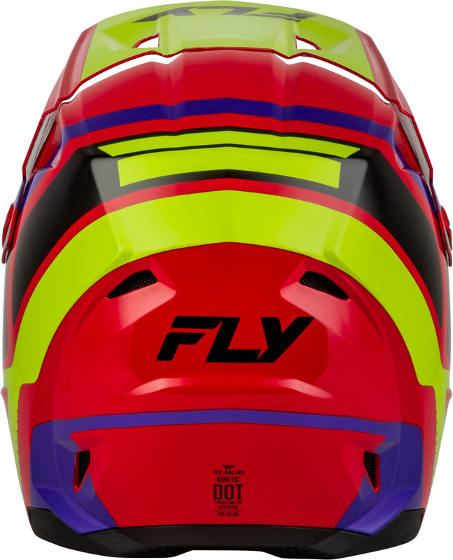 FLY RACING Kinetic Scrap Youth Kindermaat helm – Zwart/Wit/Grijs