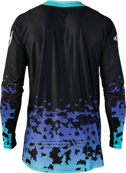 FLY RACING Lite Flake Youth Kindermaat jersey – Zwart/Grijs/Multi