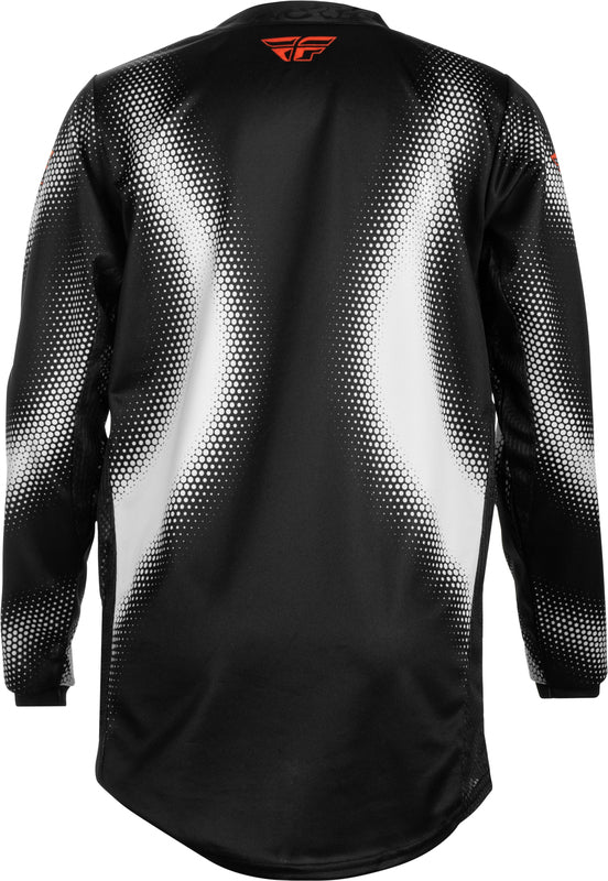 FLY RACING Kinetic Torch Youth Kindermaat jersey – Zwart/Wit/Oranje