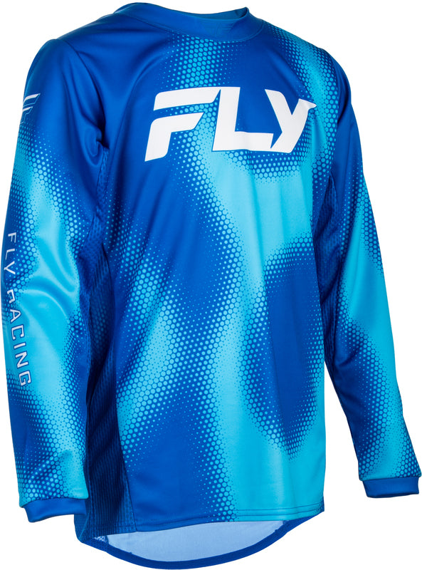 FLY RACING Kinetic Torch Youth Kindermaat jersey – Zwart/Wit/Oranje