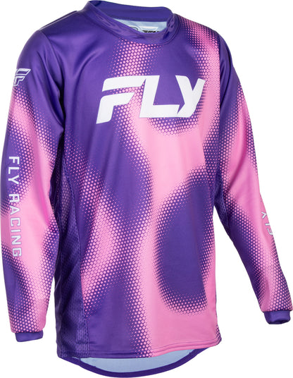 FLY RACING Kinetic Torch Youth Kindermaat jersey – Zwart/Wit/Oranje