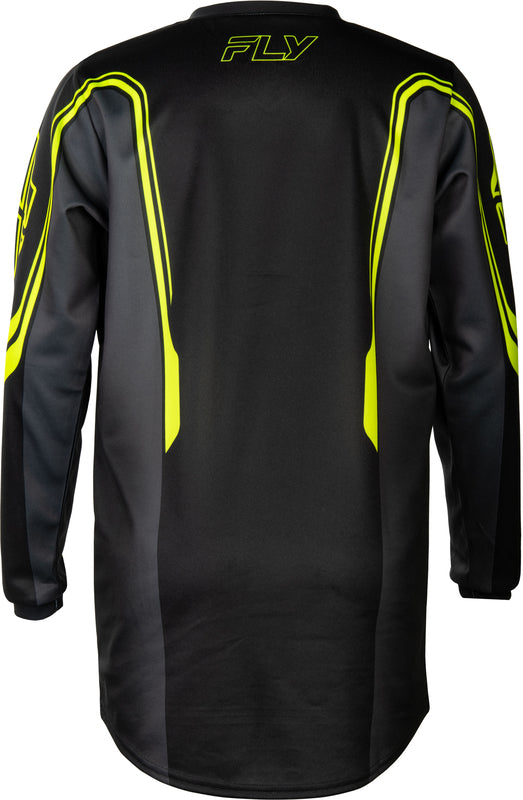 FLY RACING F-16 Raze Youth Kindermaat jersey – Zwart/Grijs