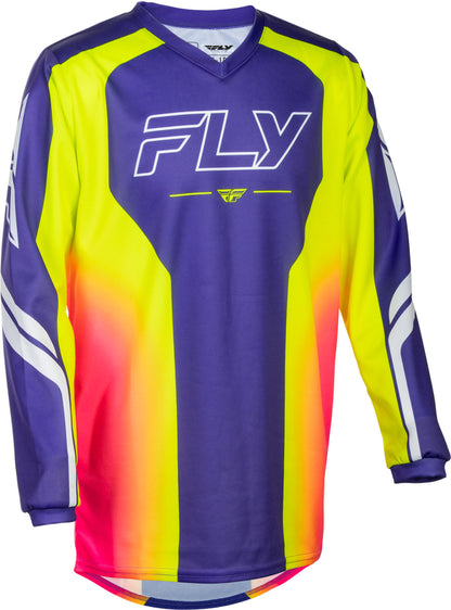 FLY RACING F-16 Raze Youth Kindermaat jersey – Zwart/Grijs