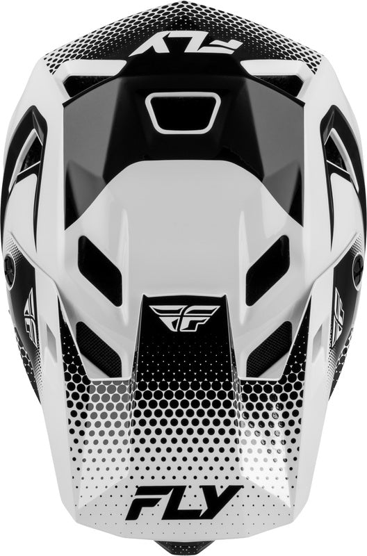 FLY RACING Rayce Sonar Bicycle Youth Helmet - Black/White