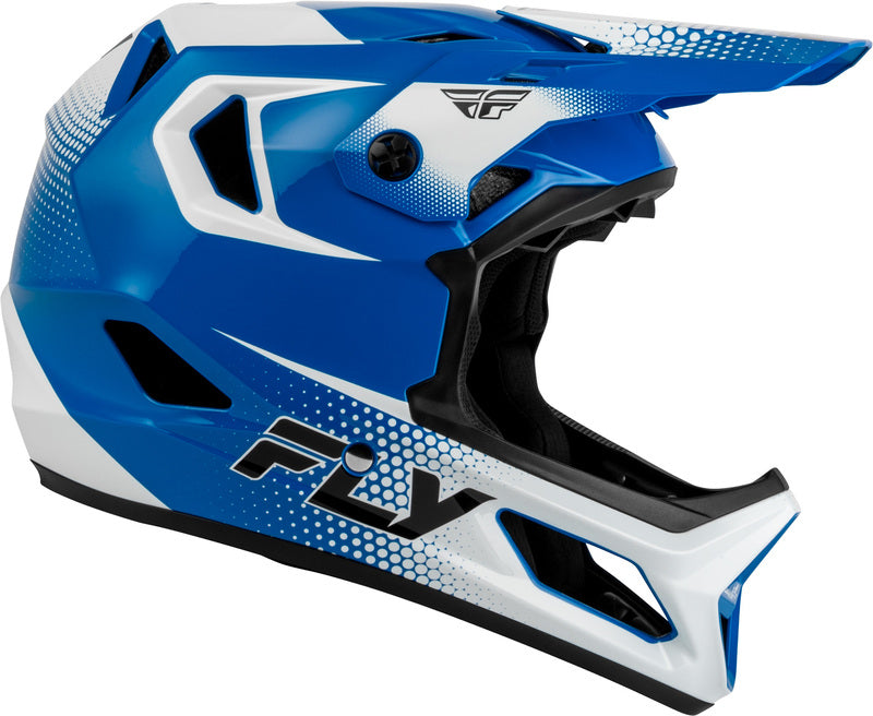 FLY RACING Rayce Sonar Bicycle Youth Helmet - Black/White
