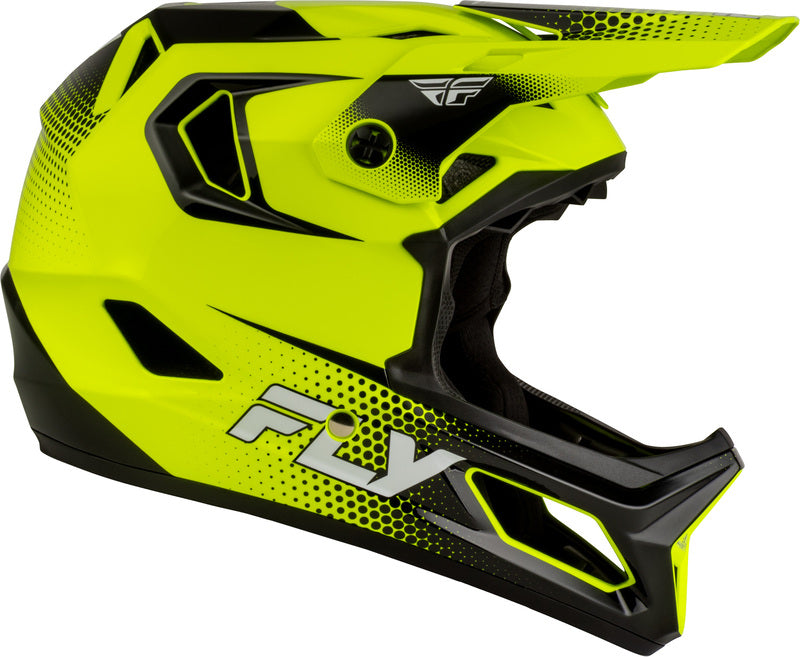 FLY RACING Rayce Sonar Bicycle Youth Helmet - Black/White