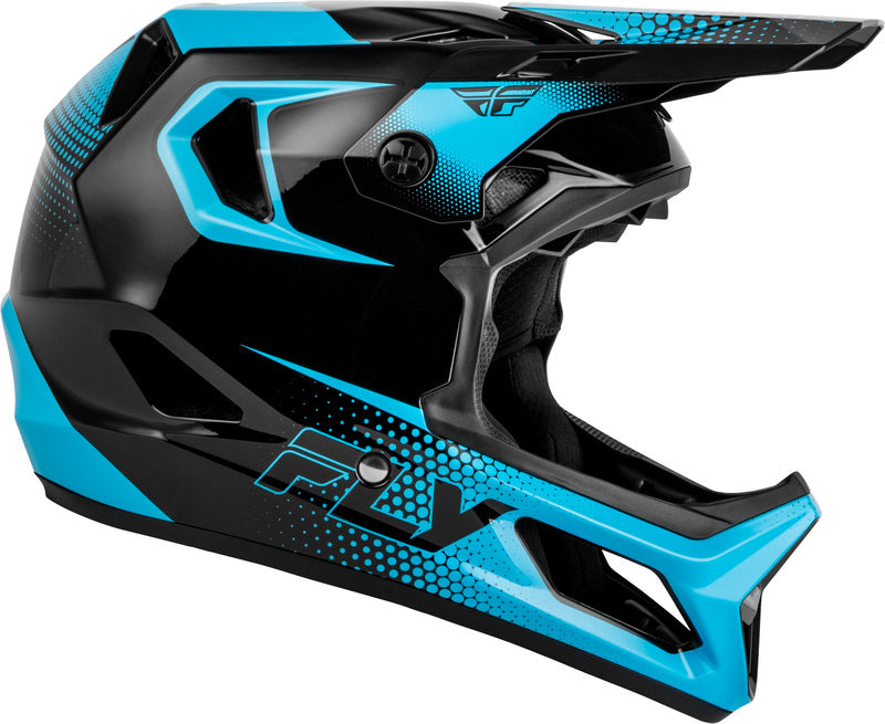 FLY RACING Rayce Sonar Bicycle Youth Helmet - Black/White