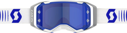 SCOTT Prospect 2.0 AMP Chrome Crossbril – Zwart/Wit met Gold Chrome Works Lens