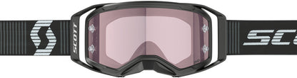 SCOTT Prospect 2.0 AMP Crossbril – Zwart/Wit met Rose Works Lens