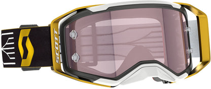 SCOTT Prospect 2.0 AMP Crossbril – Zwart/Wit met Rose Works Lens