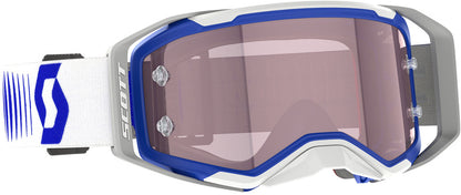 SCOTT Prospect 2.0 AMP Crossbril – Zwart/Wit met Rose Works Lens