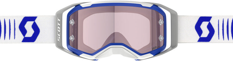 SCOTT Prospect 2.0 AMP Crossbril – Zwart/Wit met Rose Works Lens