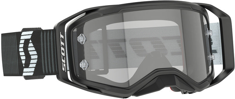 SCOTT Prospect 2.0 LS Crossbril – Zwart/Wit met Light Sensitive Grey Works Lens