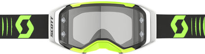 SCOTT Prospect 2.0 LS Crossbril – Zwart/Wit met Light Sensitive Grey Works Lens