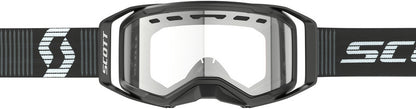 SCOTT Prospect 2.0 Enduro Crossbril – Zwart/Wit met S0 heldere lens