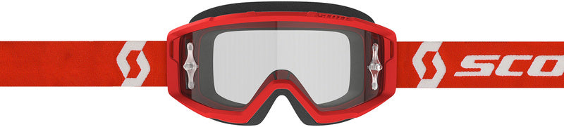 SCOTT Primal Crossbril – Zwart/Wit met Clear Works Lens
