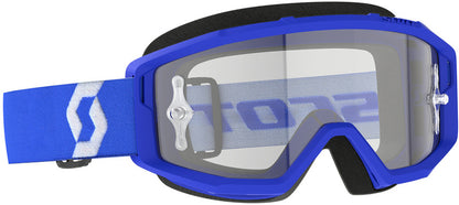 SCOTT Primal Crossbril – Zwart/Wit met Clear Works Lens