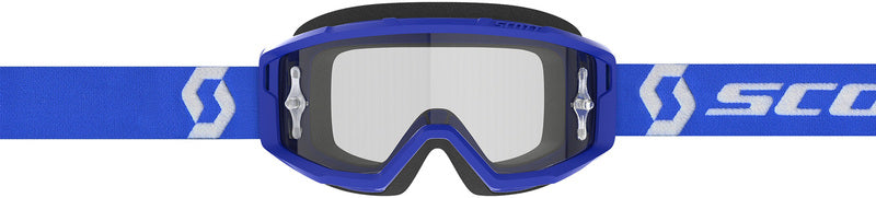 SCOTT Primal Crossbril – Zwart/Wit met Clear Works Lens
