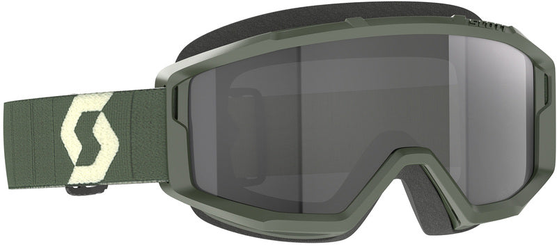 SCOTT Primal Sand Dust Crossbril – Zwart/Wit met Dark Grey Lens
