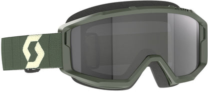 SCOTT Primal Sand Dust Crossbril – Zwart/Wit met Dark Grey Lens