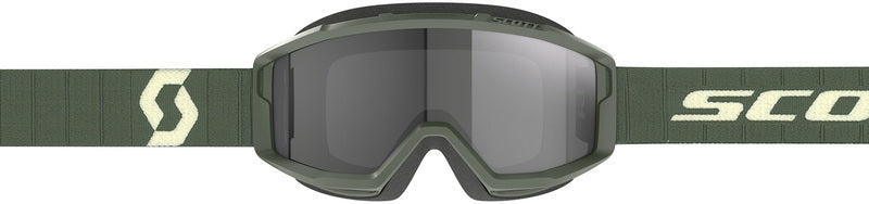 SCOTT Primal Sand Dust Crossbril – Zwart/Wit met Dark Grey Lens