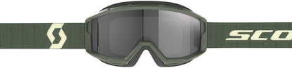 SCOTT Primal Sand Dust Crossbril – Zwart/Wit met Dark Grey Lens