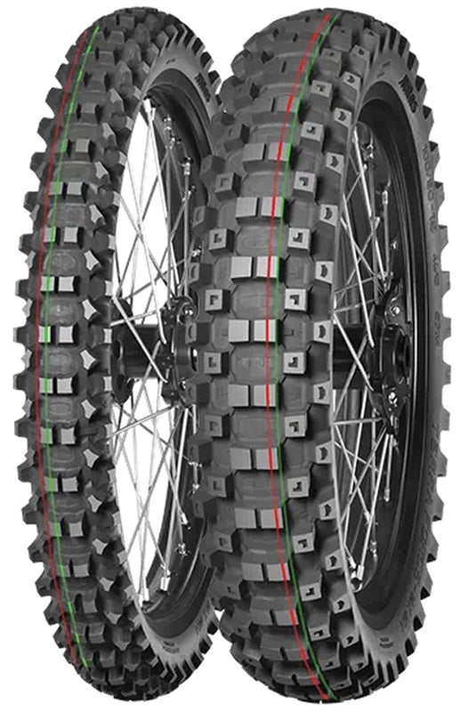MITAS Band TERRA FORCE-MX MH 90/100-16 NHS 51M TT MEDIUM TO HARD RED GREEN