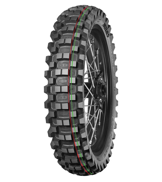 MITAS Band TERRA FORCE-MX MH 100/90-19 57M TT MEDIUM HARD TERRAIN RED GREEN NHS
