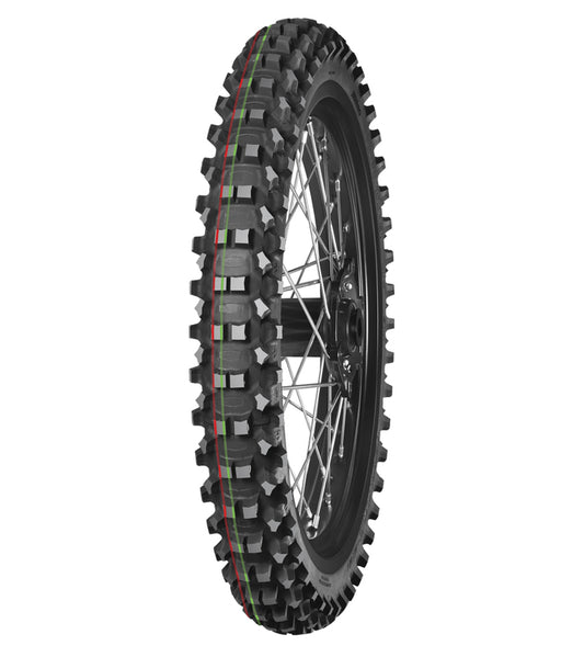 MITAS Band TERRA FORCE-MX MH 60/100-14 29M TT MEDIUM HARD TERRAIN RED GREEN NHS