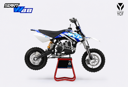 YCF START W88 BLAUW WIT