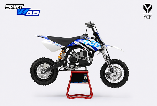 YCF START W88 BLAUW WIT