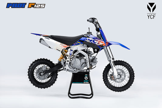 YCF PILOT 125 BLAUW