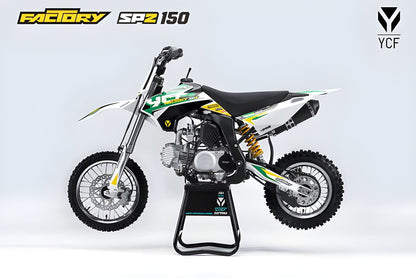 YCF FACTORY SP2 150 GROEN WIT