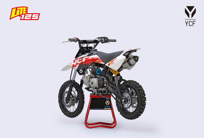 YCF LITE 125 WIT ROOD
