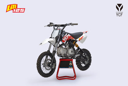 YCF LITE 125 WIT ROOD