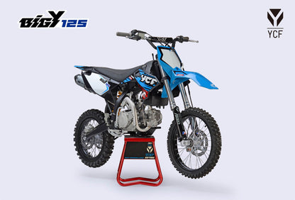 YCF BIGY 125 MX BLAUW