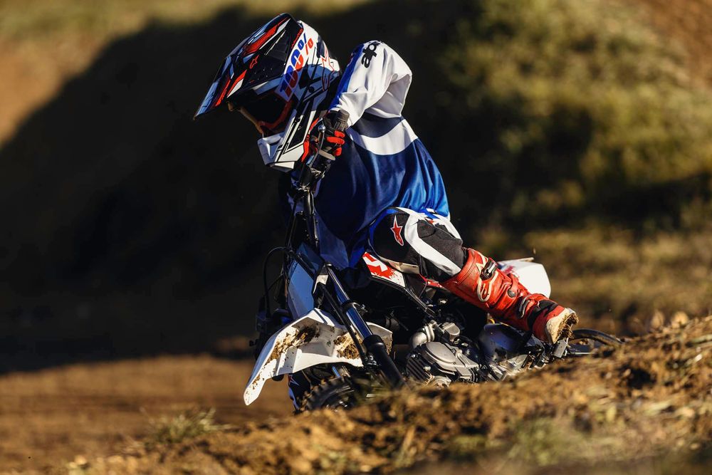 YCF LITE 125 WIT ROOD