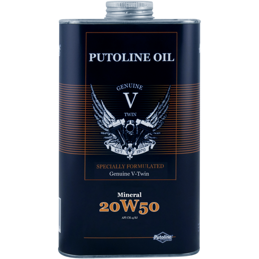 Putoline Genuine V-Twin Mineral 20W-50 1 L