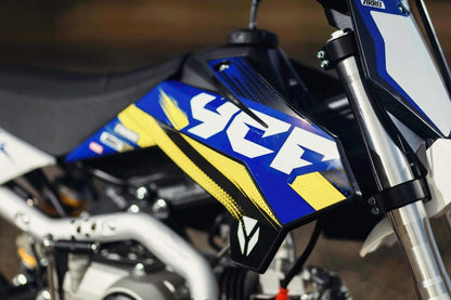 YCF START 125S BLAUW GEEL