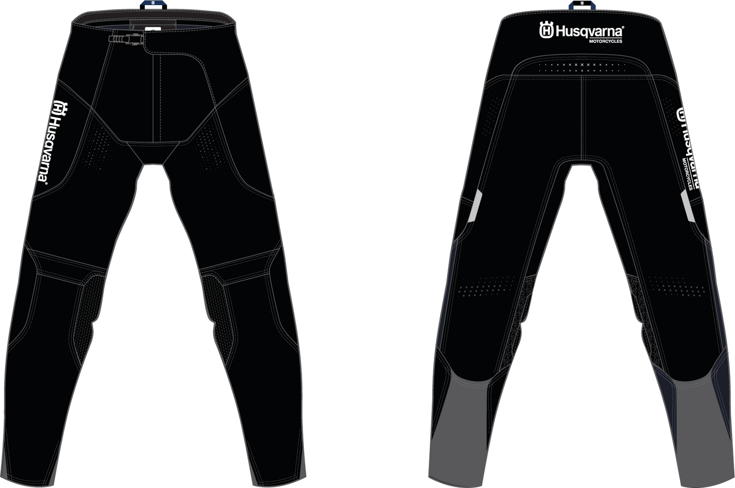 Railed Pants