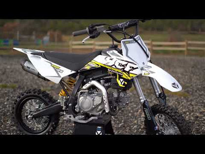 YCF PILOT F125 GEEL WIT