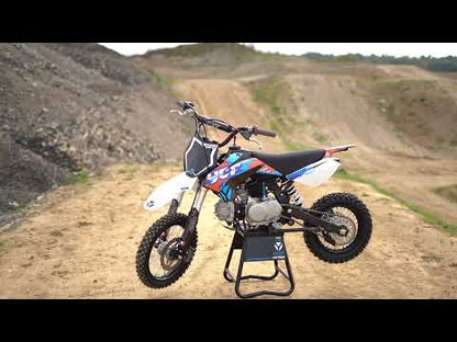 YCF LITE 125 BLAUW ORANJE