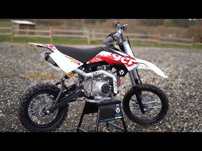 YCF LITE 125 WIT ROOD
