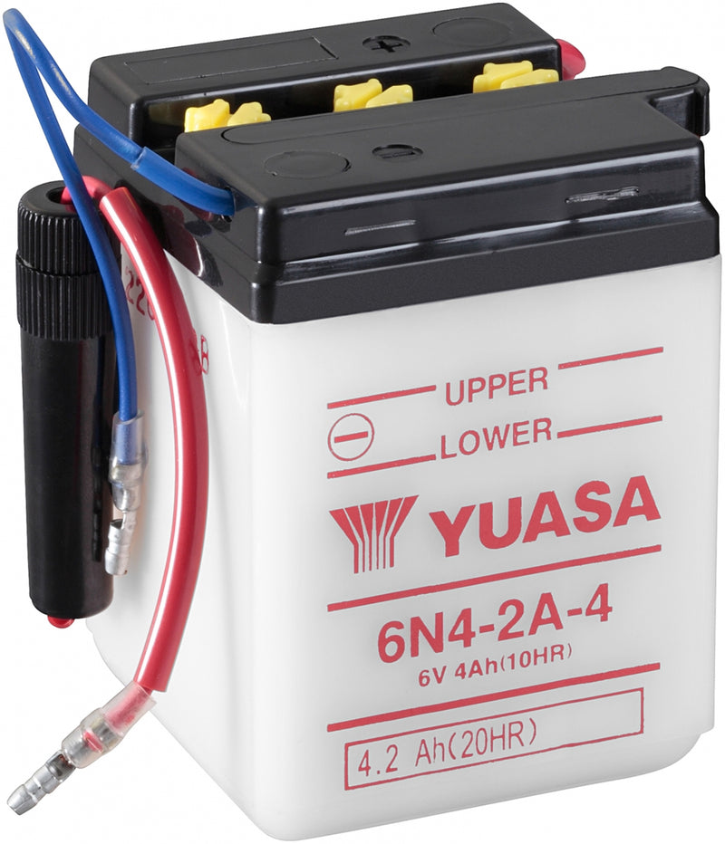 Yuasa Dry Charged Battery 6N4-2A-4