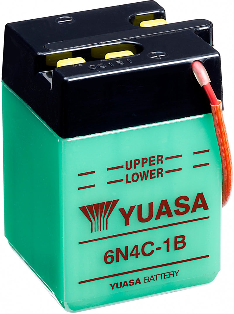 Yuasa Dry Charged Battery 6N4C-1B