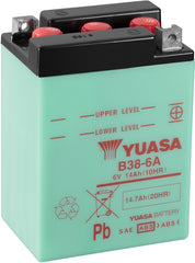 Yuasa Dry Charged Battery B38-6A