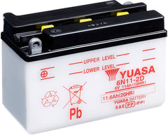 Yuasa Dry Charged Battery 6N11-2D