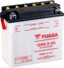 Yuasa Dry Charged Battery 12N5.5-4A