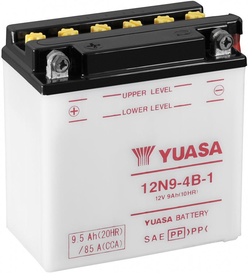 Yuasa Dry Charged Battery 12N9-4B-1