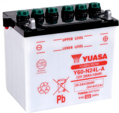 Yuasa Dry Charged Battery Y60-N24L-A